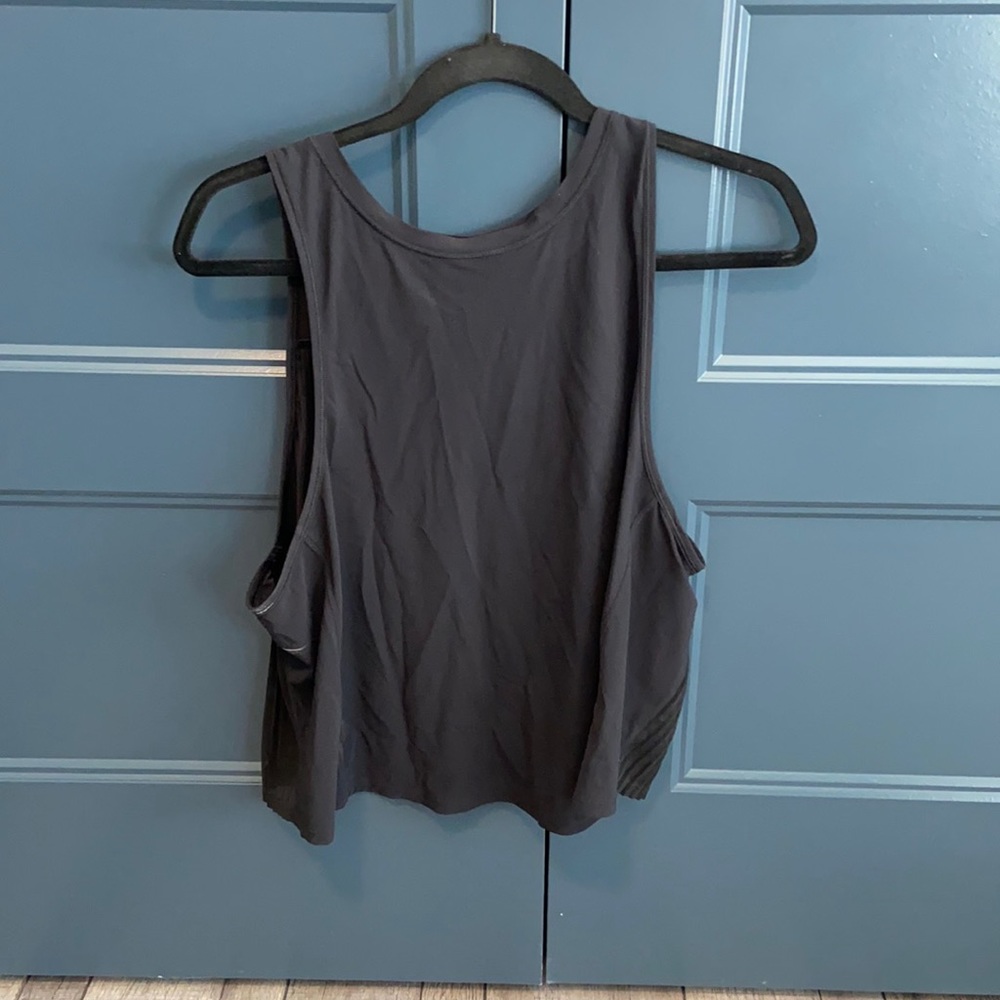 Womens Lululemon Black Tank Size 10